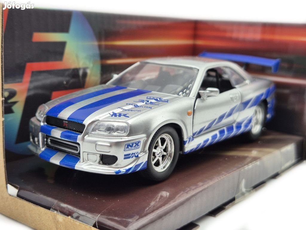 Nissan Skyline GT-R - Fast n Furious Brian - Halálos Iramban -  Jada