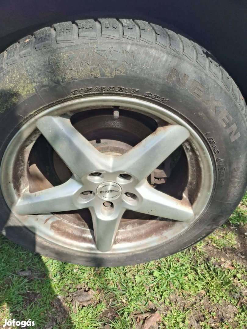 Nissan X-trail 17 colos alufelni szett