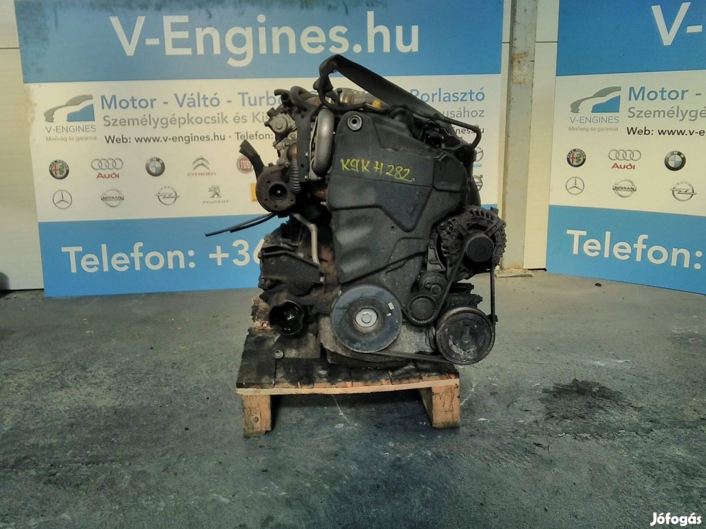 Nissan/ Qashqai K9KH282 1.5 DCI bontott motor