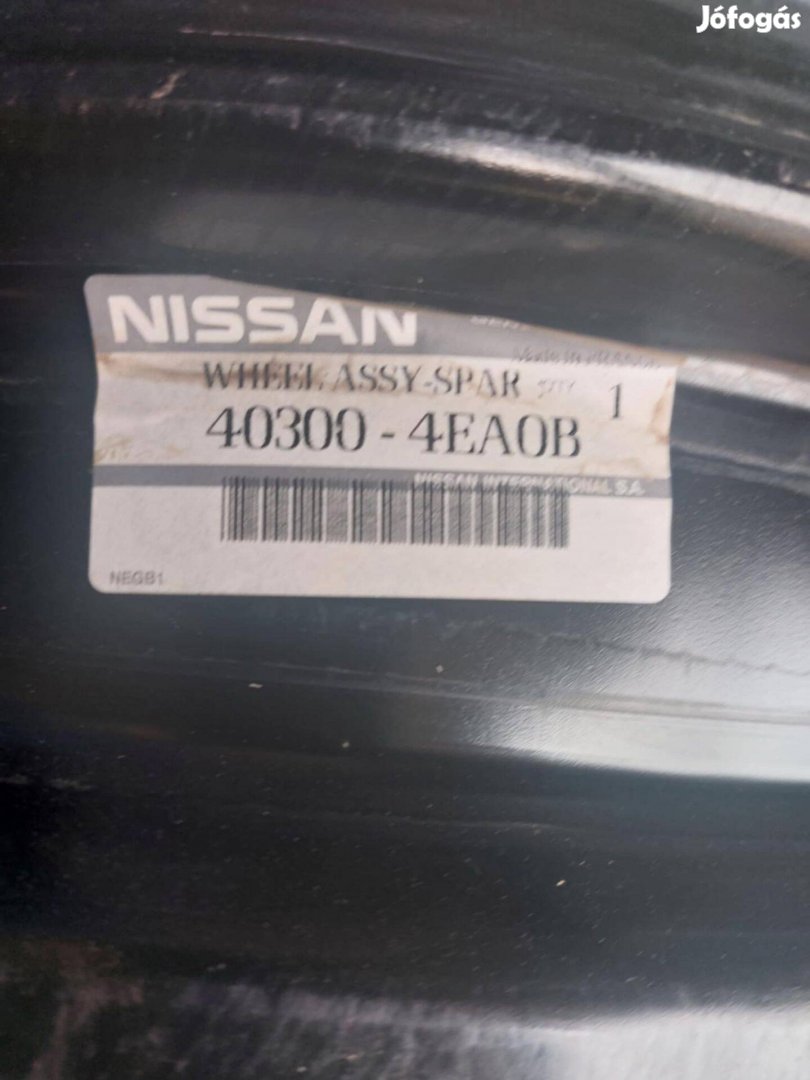 Nissan acélfelni 16-os