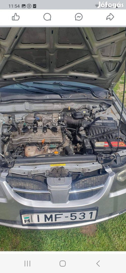 Nissan almera 15benzines n16 2003 komplet motor