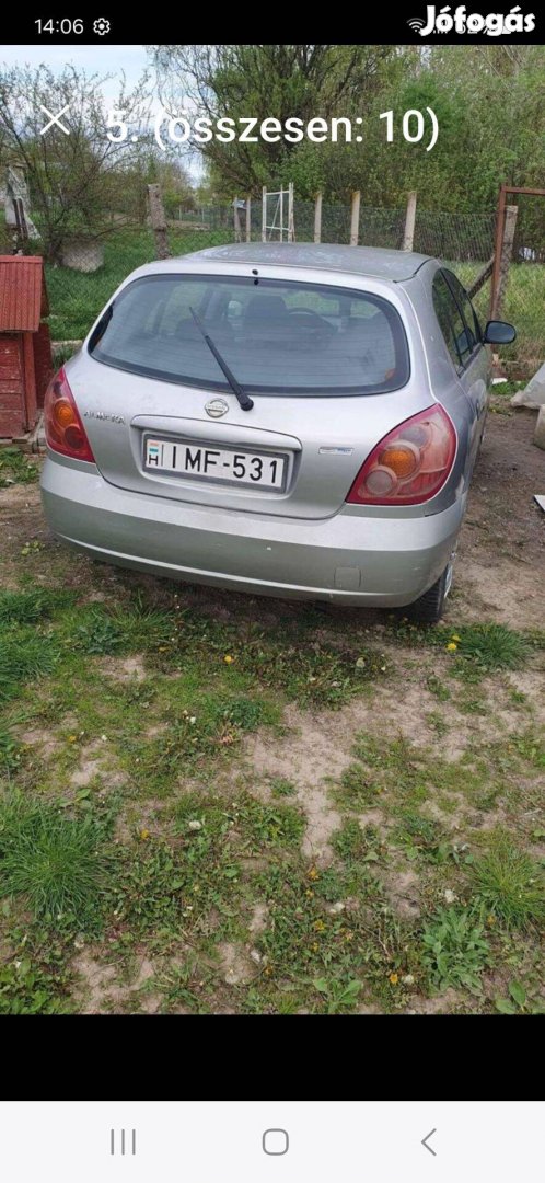 Nissan almera lökhárítók 22000ft