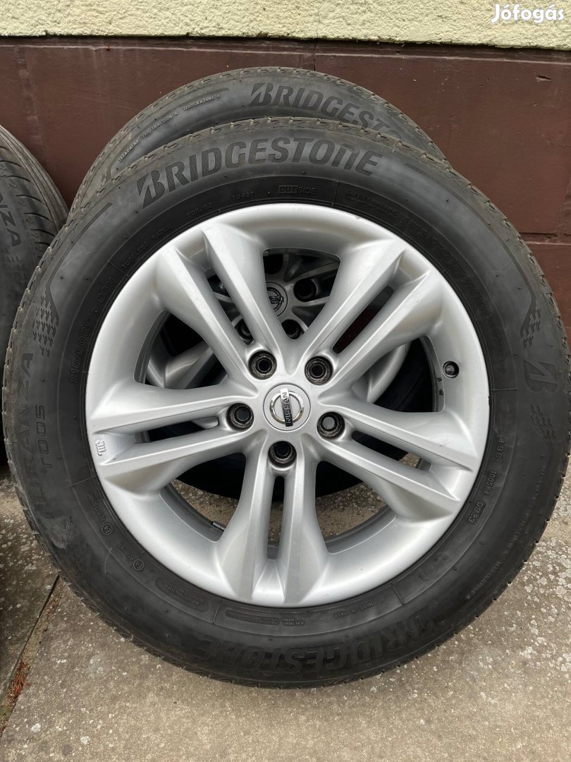 Nissan alufelni garnitúra