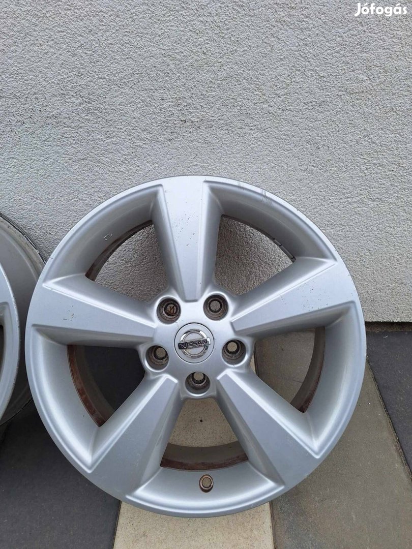 Nissan gyári 17 col gyári felni Qashqai Xtrail Tilda Renault 