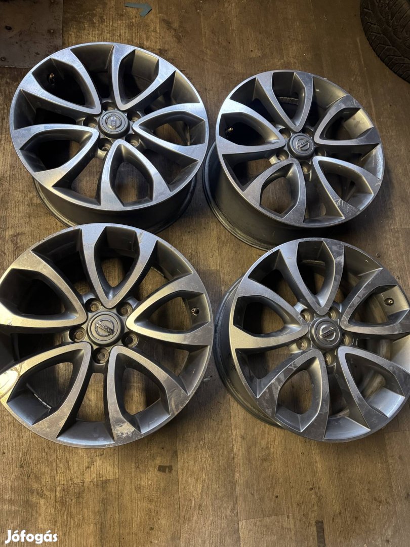 Nissan juke 7x17" alufelnik tpms szenzorokkal