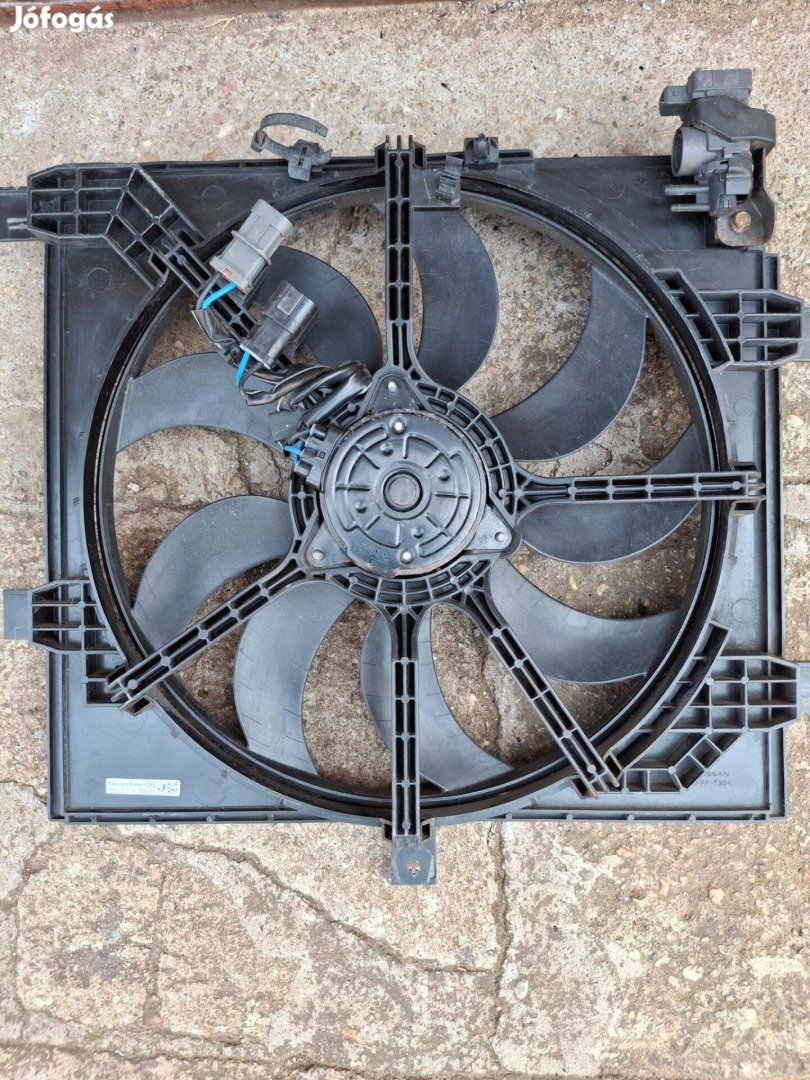 Nissan juke F15 , Dizel , 2010-2014-ig , hűtőventilátor , 120210, tök