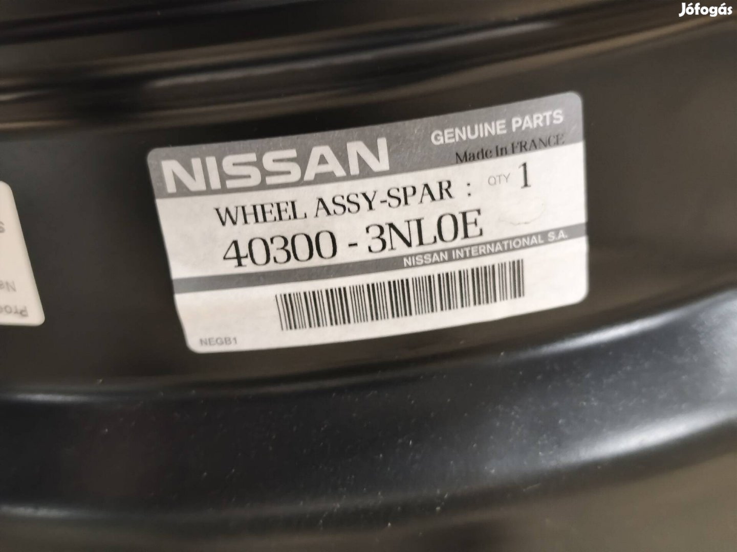 Nissan lemezfelni szett 16' 5x114.3 új
