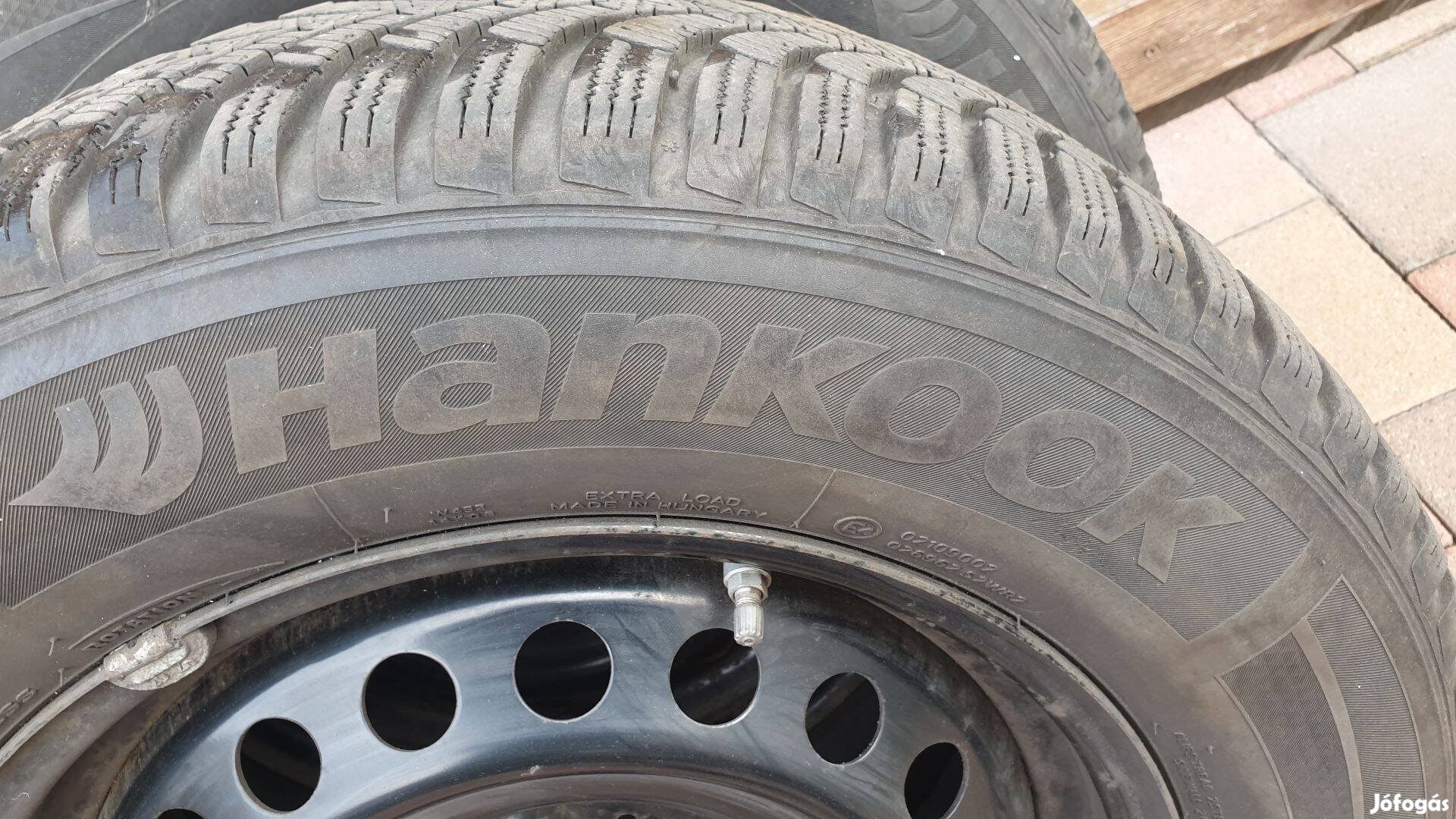 Nissan qashqai 215/65 R16 téli szett, hankook