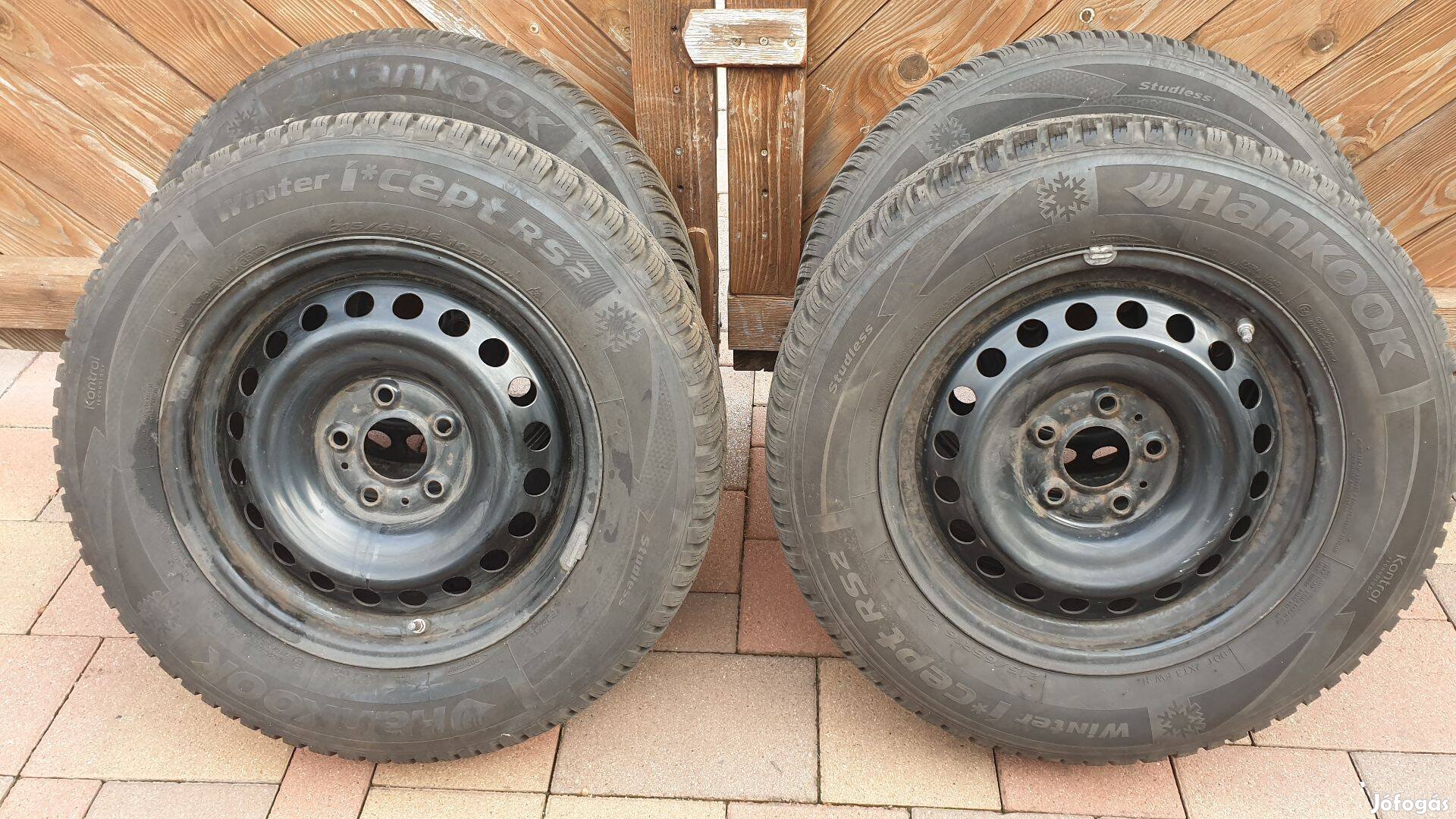 Nissan qashqai téli szett 215/65 R16 hankook