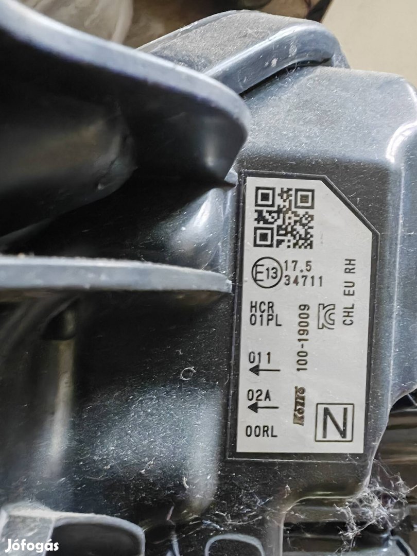 Nissan qasqai jobb első lámpa 