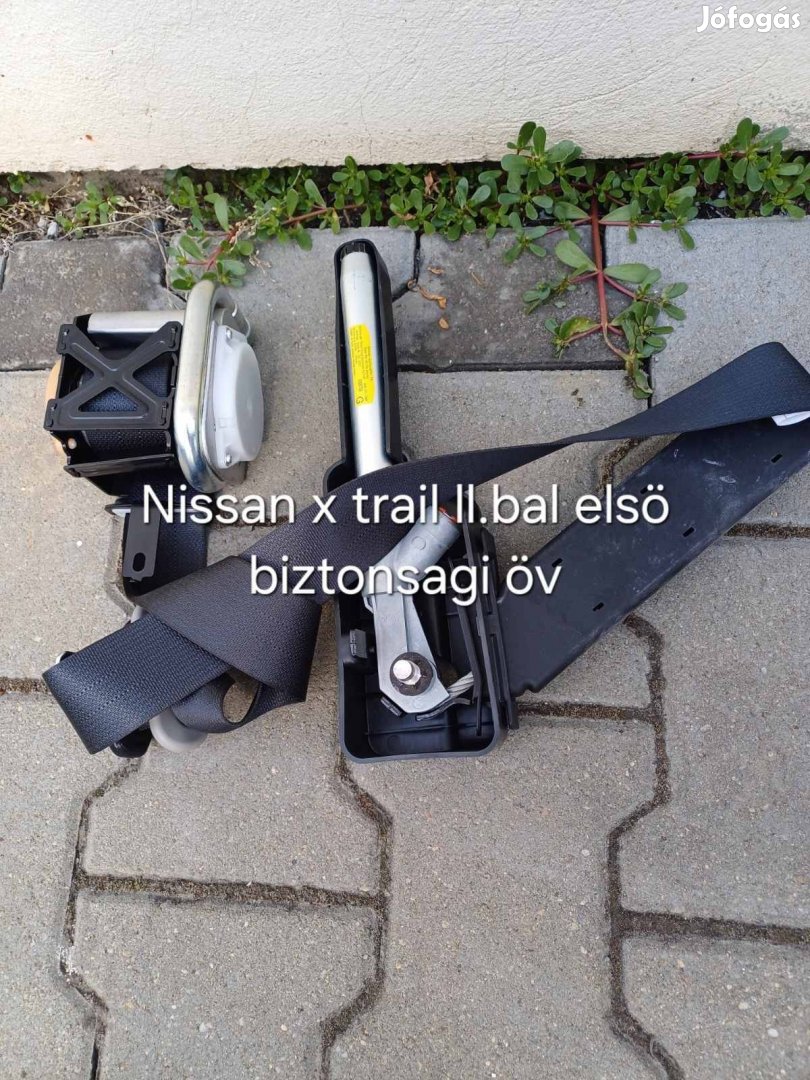 Nissan xtrail II bal első biztonsági öv patronnal 