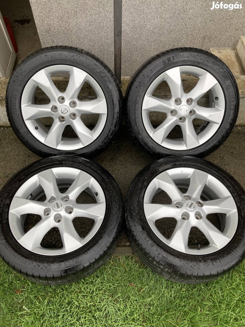 Nissan yuke 17 col 5x114,3 gyári alufelni