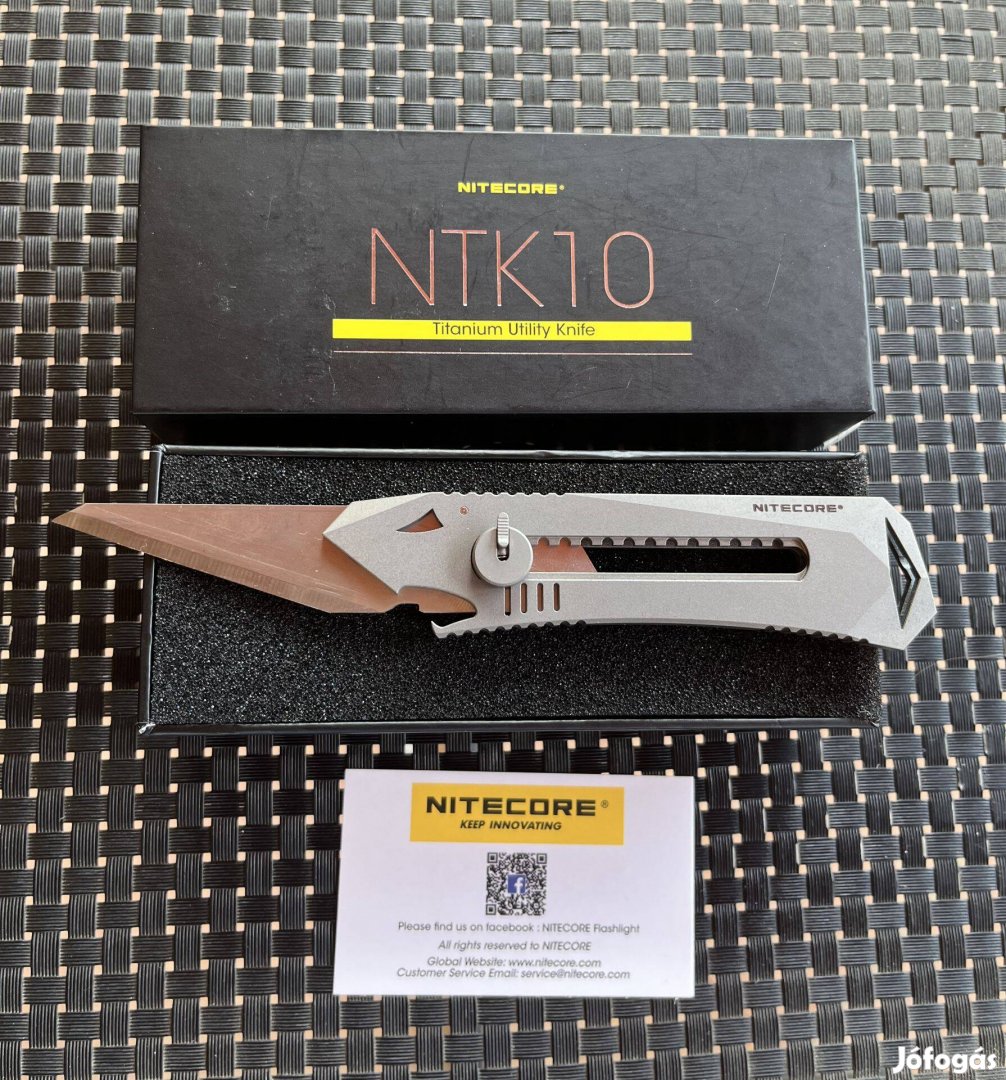 Nitecore NTK10 Profi többcélú Titán vágóeszköz