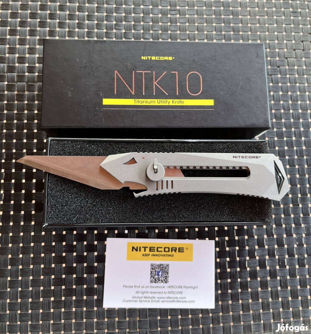 Nitecore NTK10 többcélú Profi Titán vágóeszköz