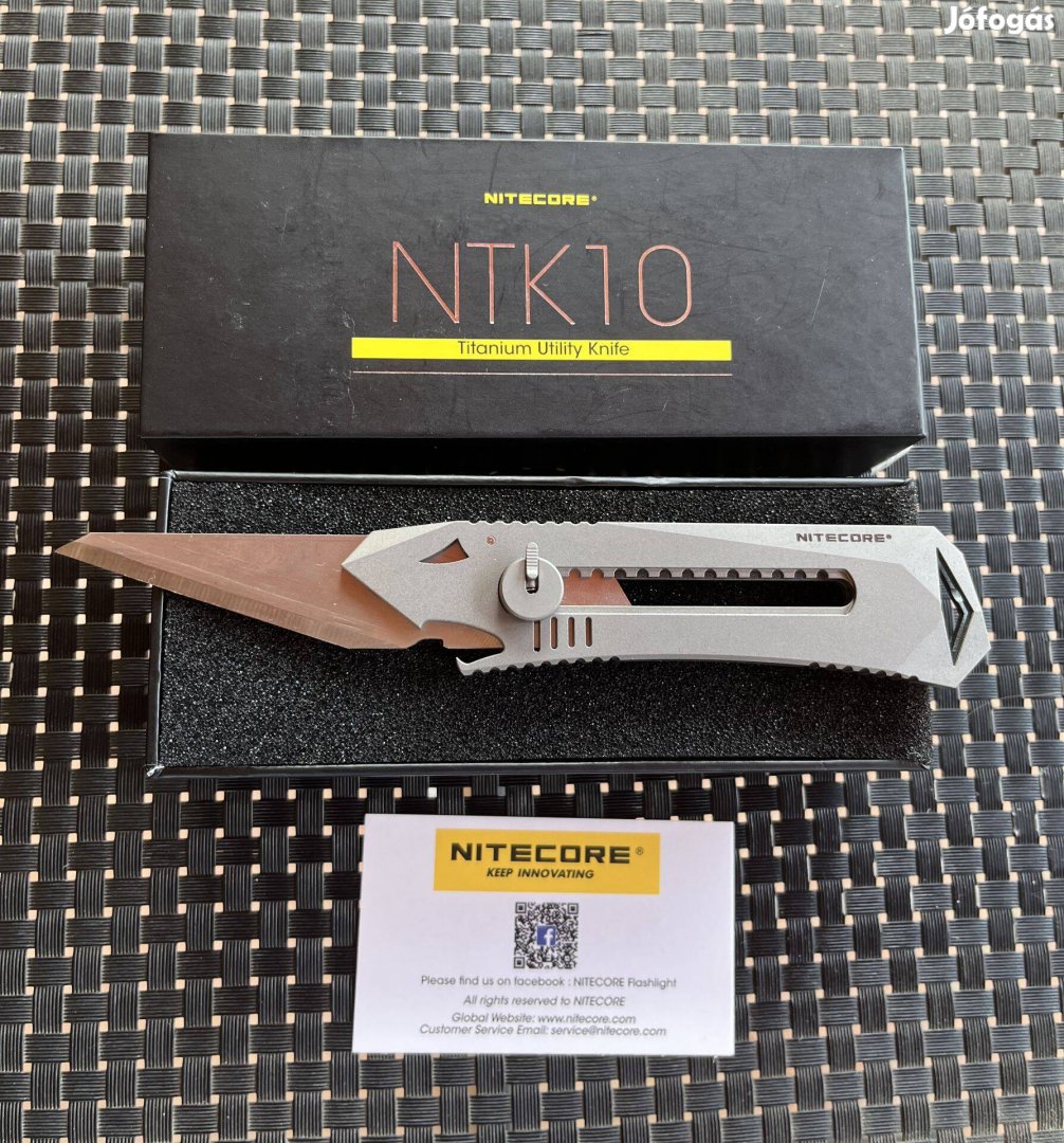 Nitecore NTK10 többcélú Titán vágóeszköz