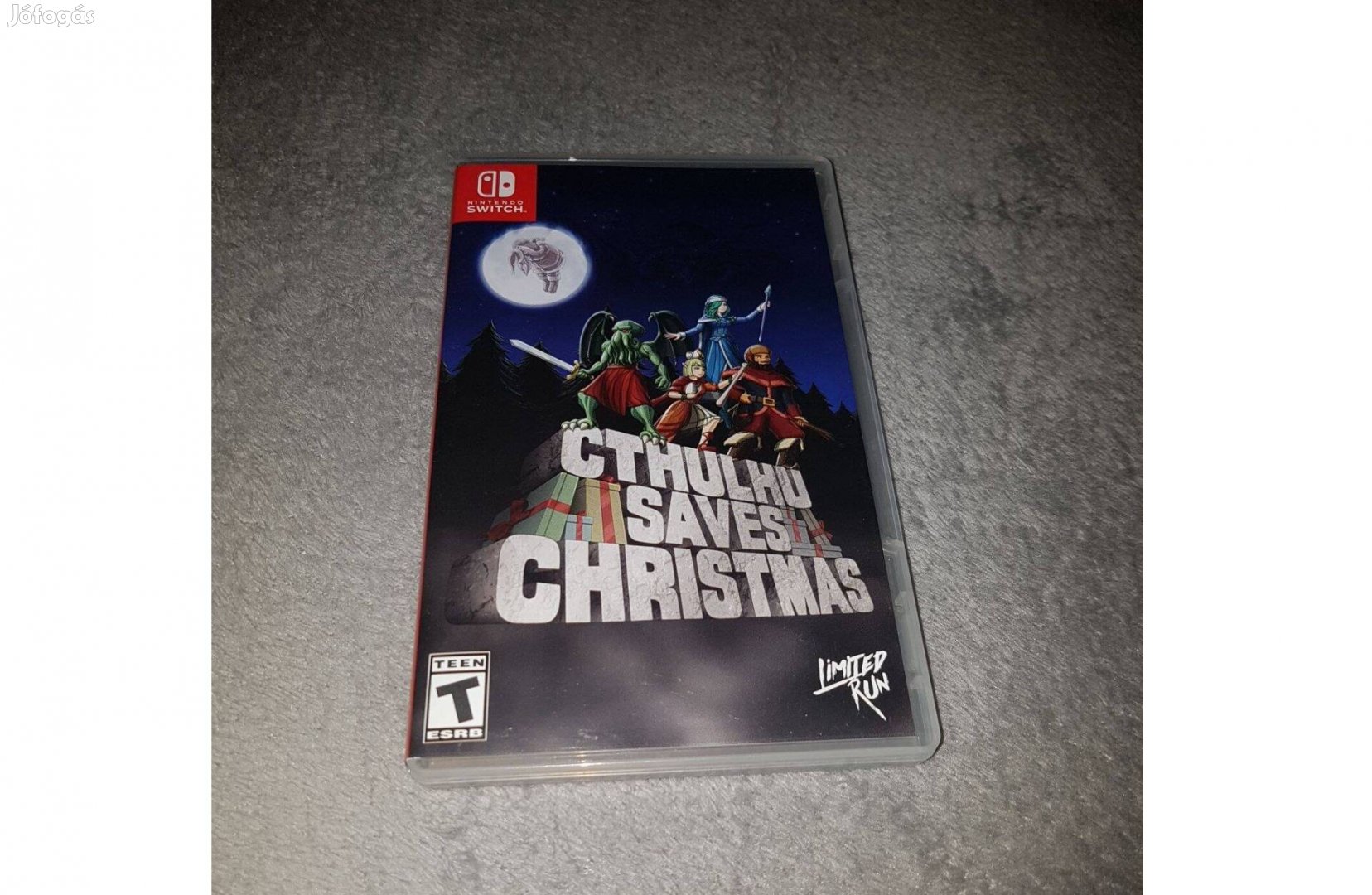 Nitendo switch cthulhu saves christmas eladó