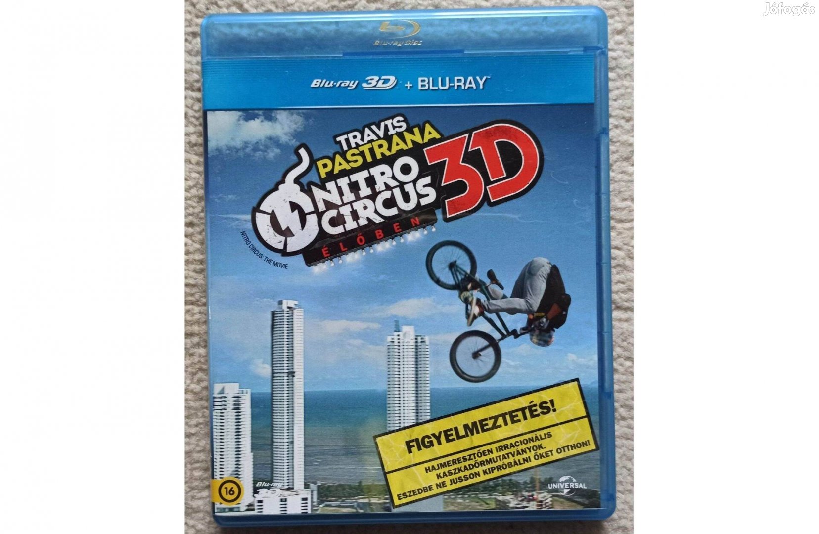 Nitro Circus élőben 3D blu-ray blu ray film