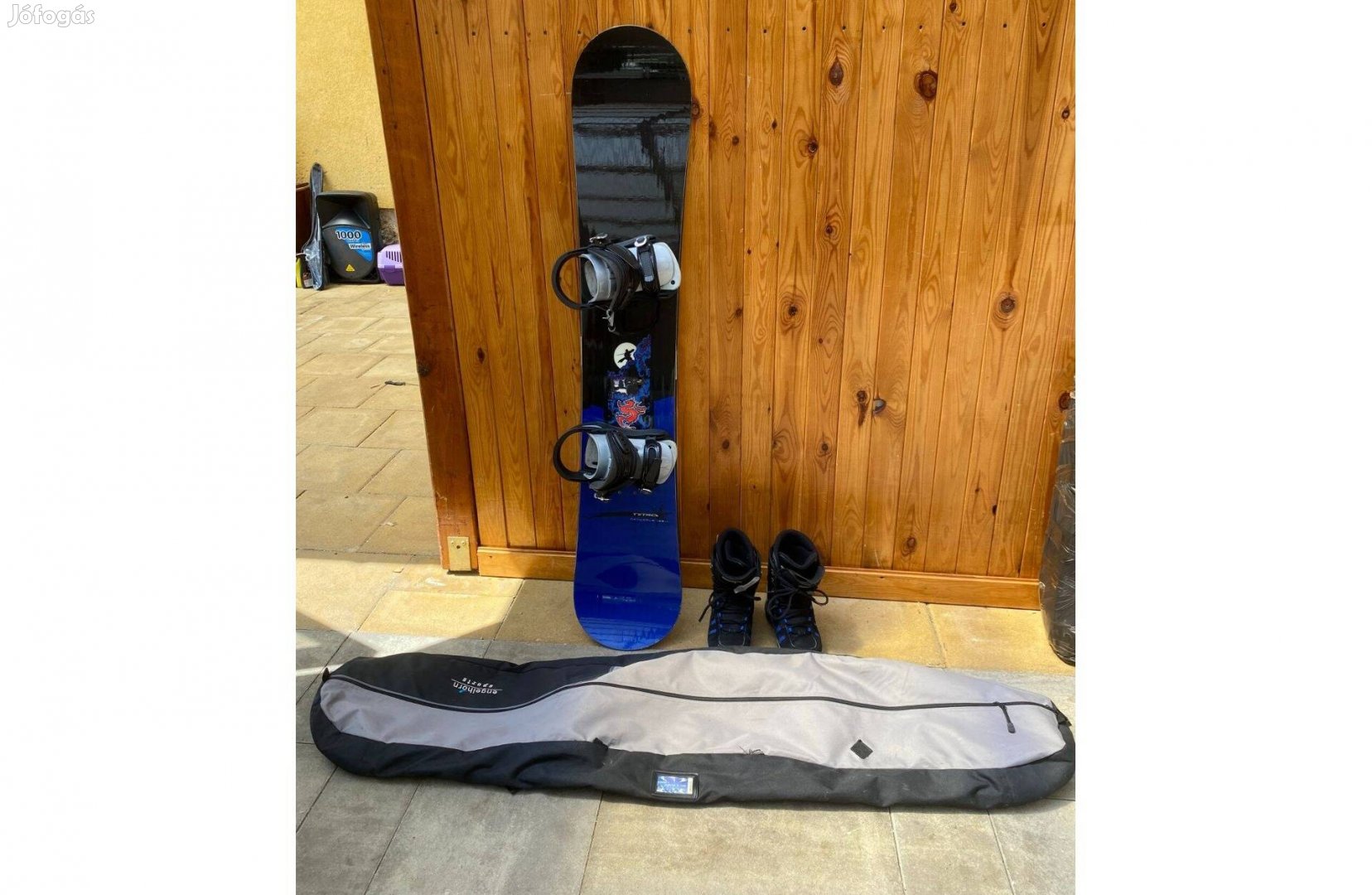 Nitro Snowboard Sett 159 cm + Bakkancs 270mm Eur 41,5 + Hordtáska