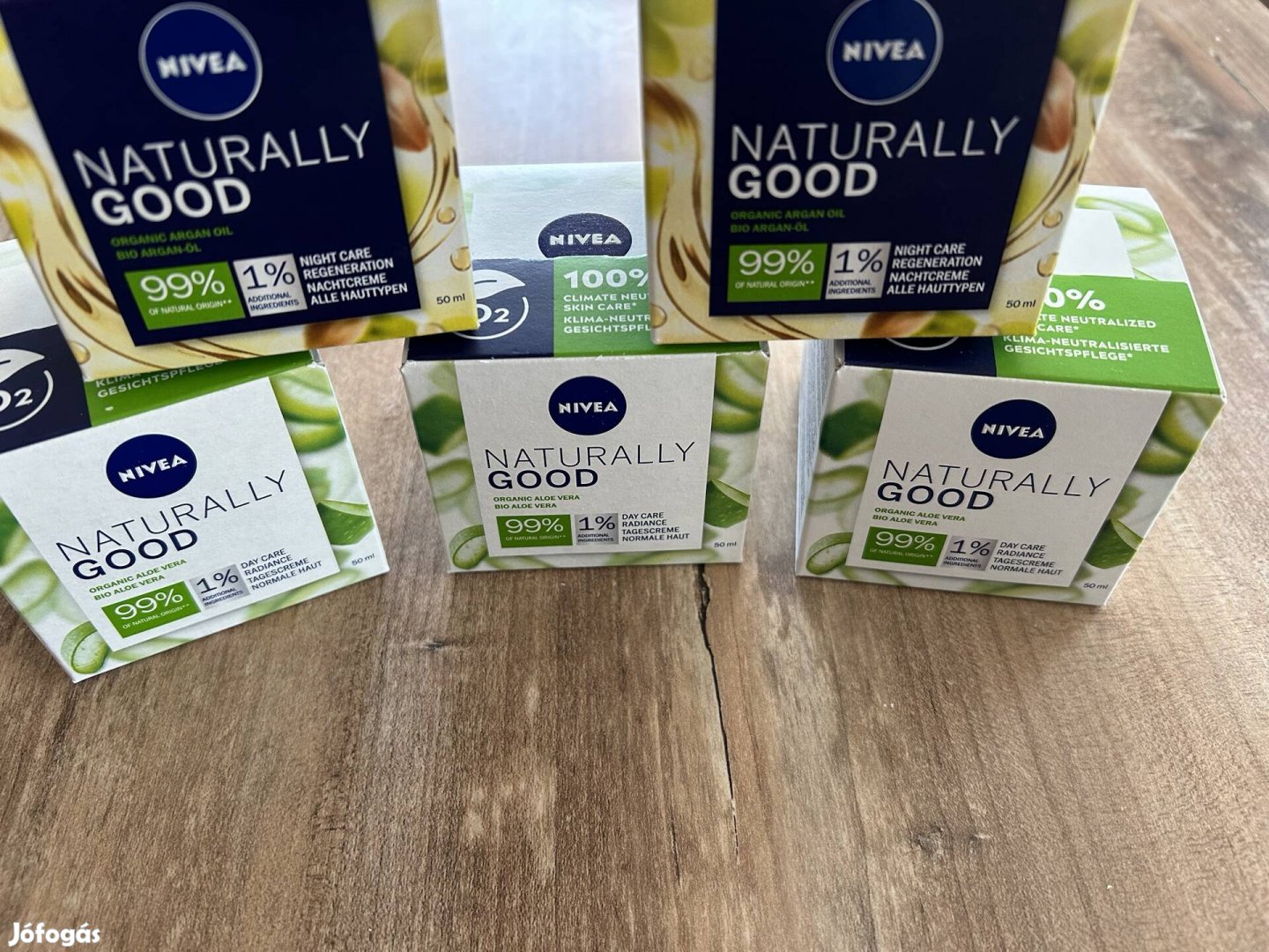 Nívea naturally good nappali arckrém