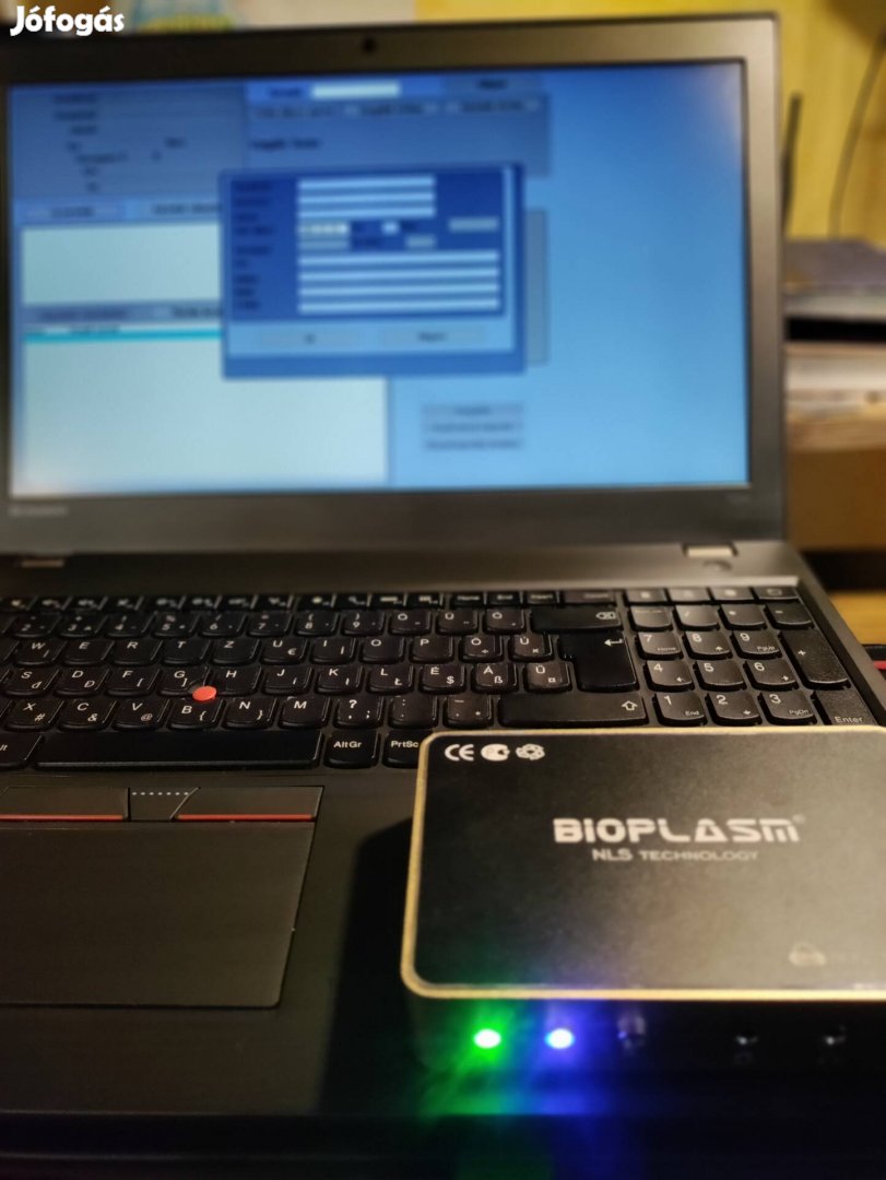 Nls Bioplasm készülék +laptopp