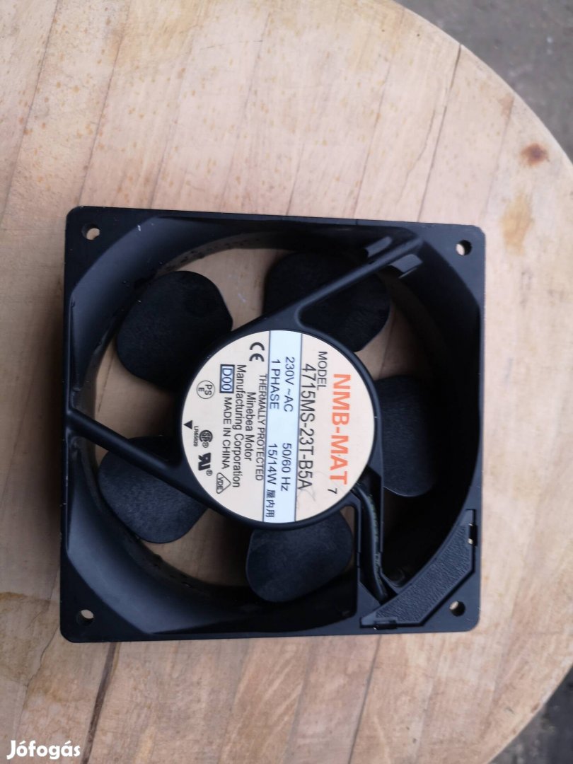 Nmb-MAT 220mm keretes ventilátor 230V