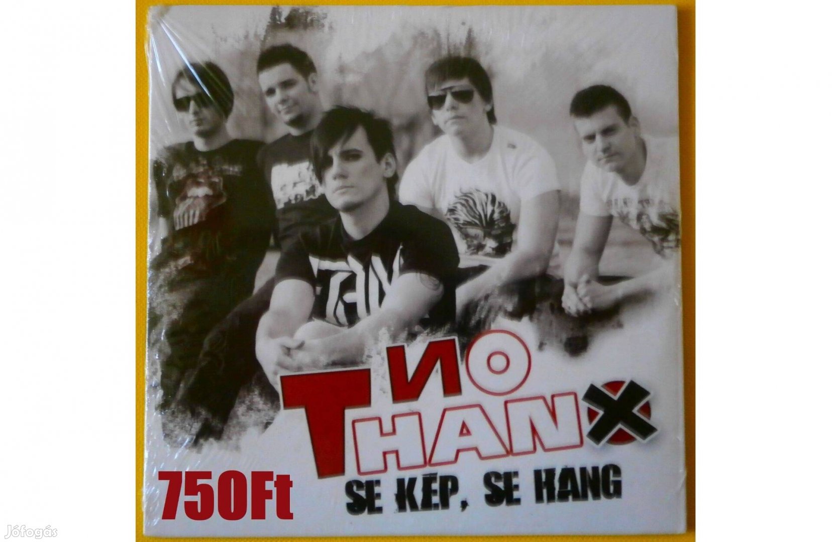 No Thanx : Se kép, se hang zenei cd - Új, bontatlan