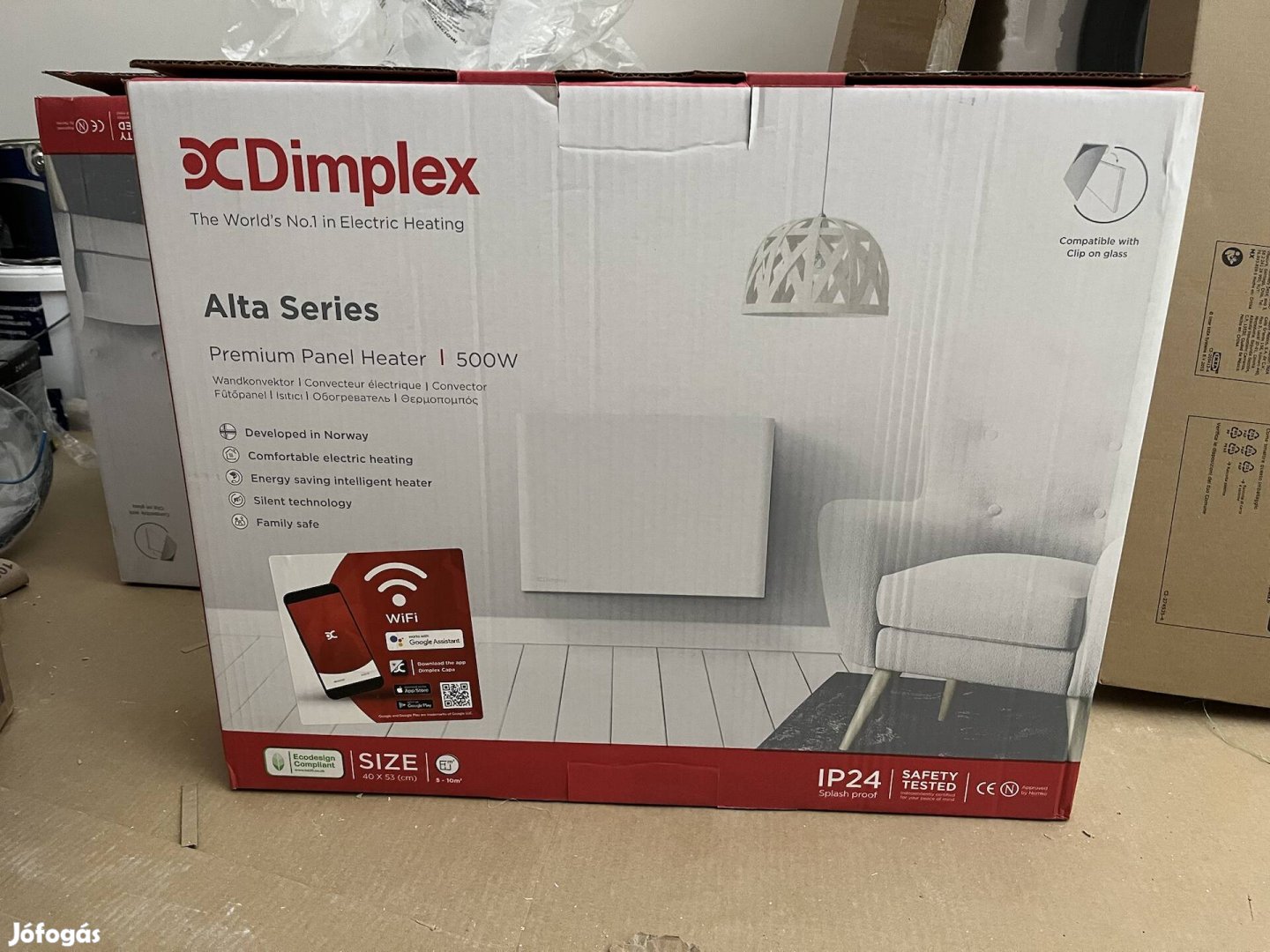 Nobo Dimplex Alta 500 w -új 