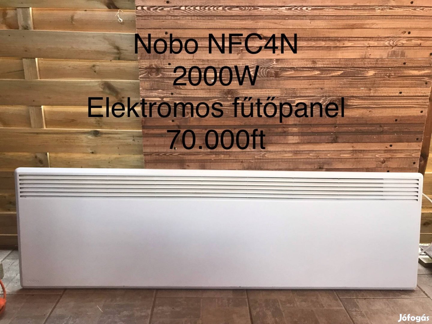 Nobo elektromos fűtőpanel eladó