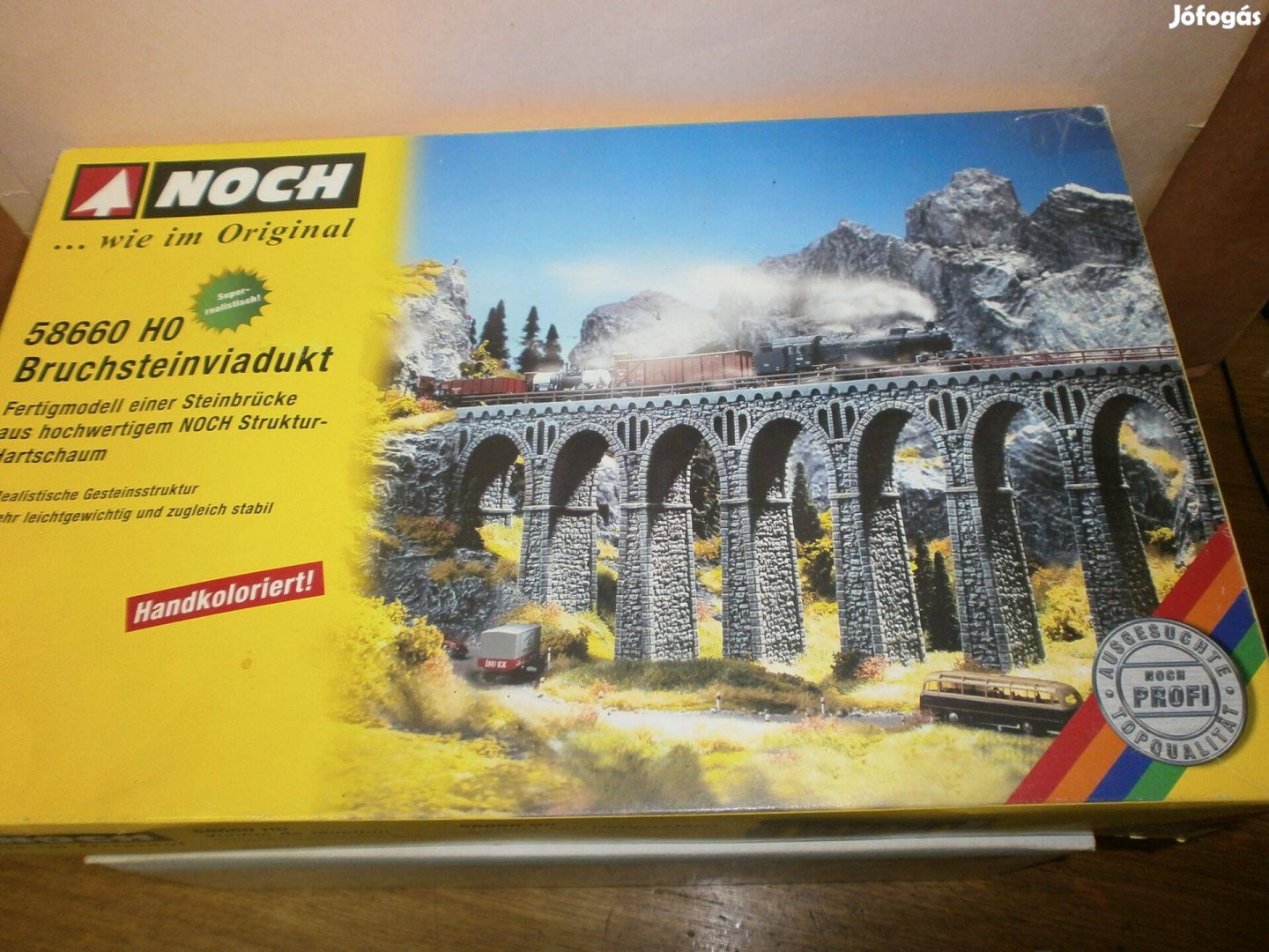 Noch 58660 - nagy vasúti kő viadukt - H0