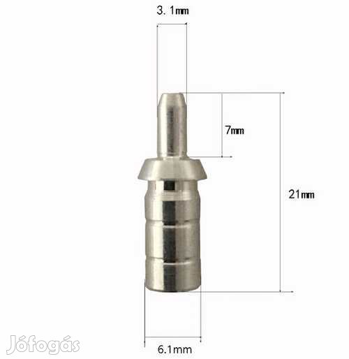 Nock Inzert Íj Karbonvesszőkhöz 6,1mm (4886)