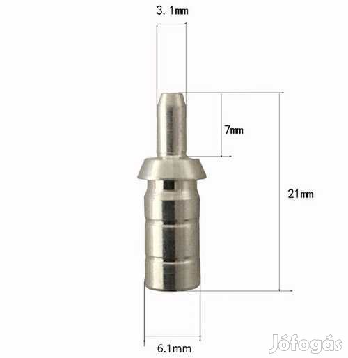 Nock Inzert Íj Karbonvesszőkhöz 6,1mm (4886)