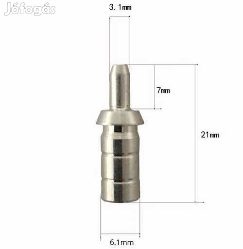 Nock Inzert Íj Karbonvesszőkhöz 6,1mm 4888