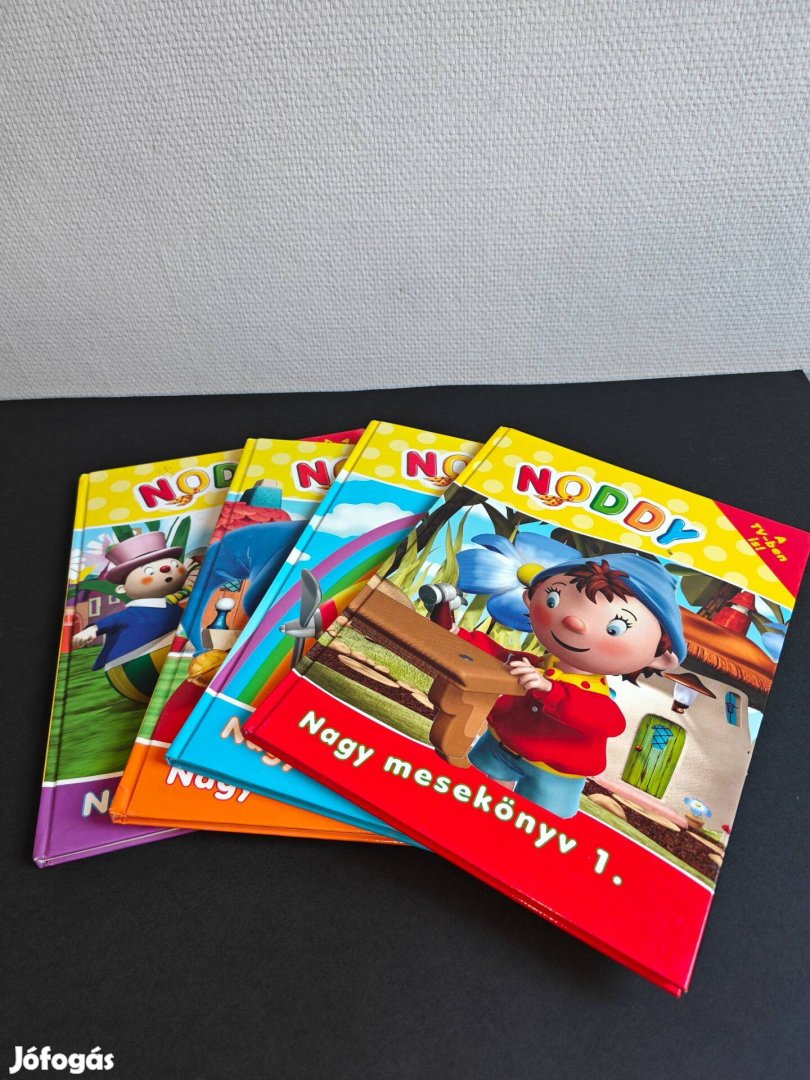 Noddy Nagy mesekönyv sorozat 1., 3., 5., 6