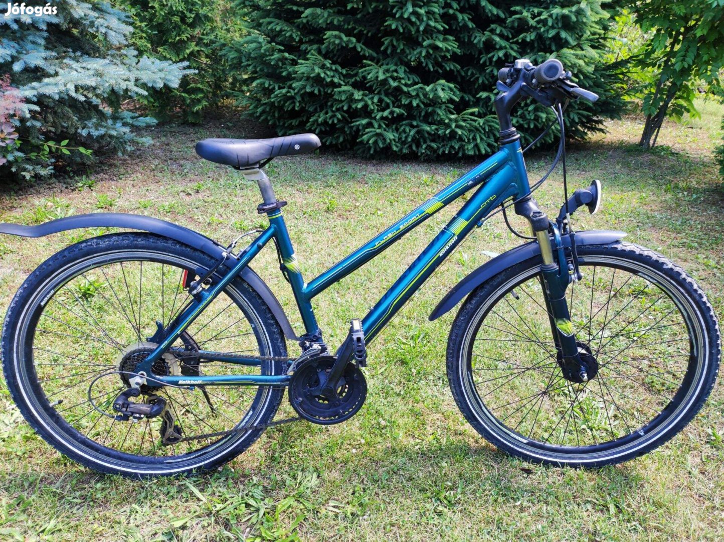 Női 26 mtb bicikli kerékpár agydinamós