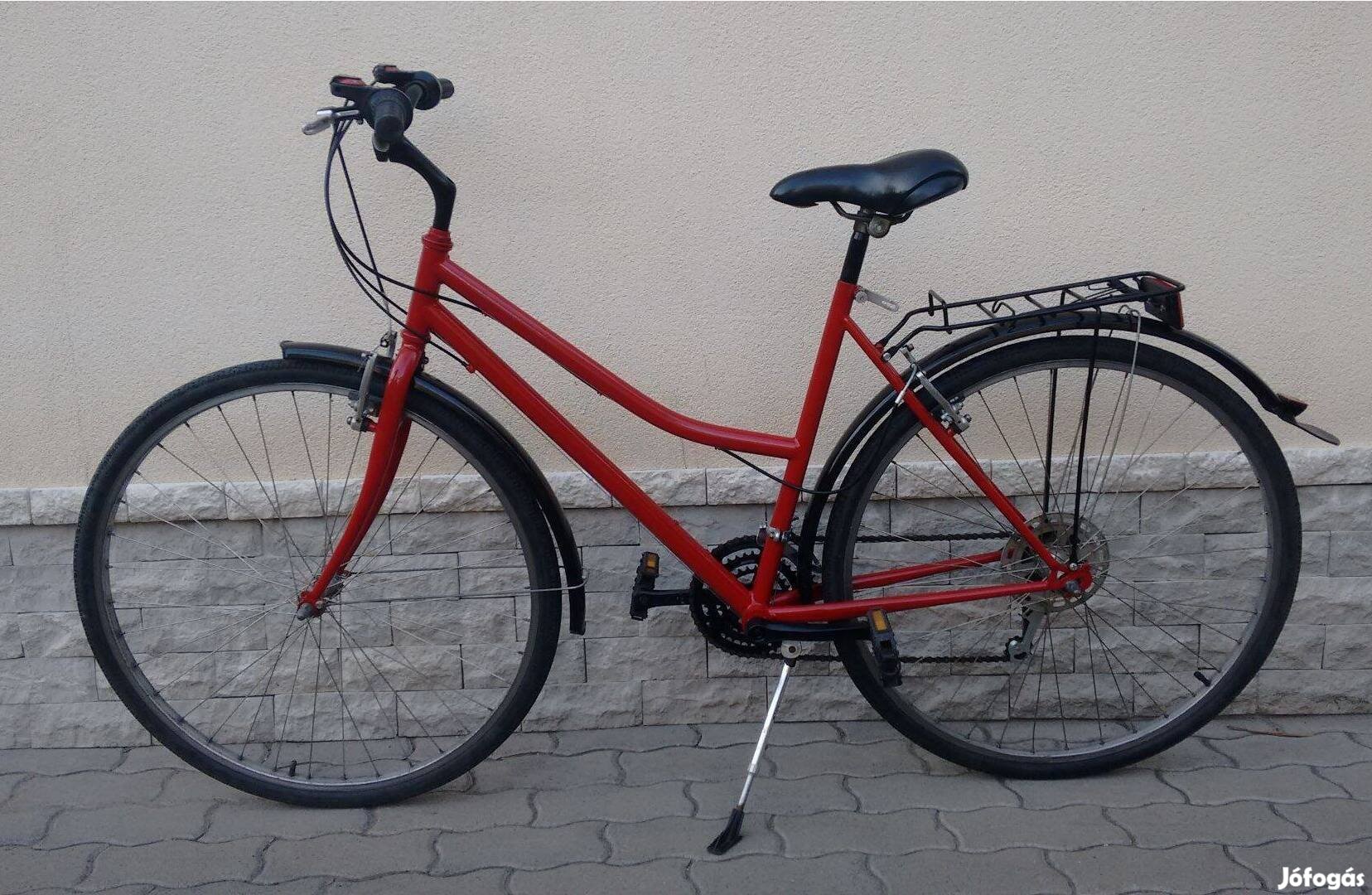 Női Kerékpár 28 " Piros Fekete