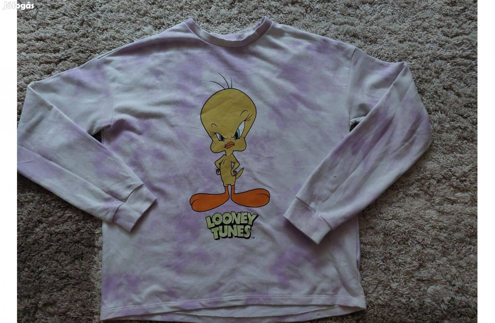 Női S H&M Looney Tunes vékony pulóver csőrike