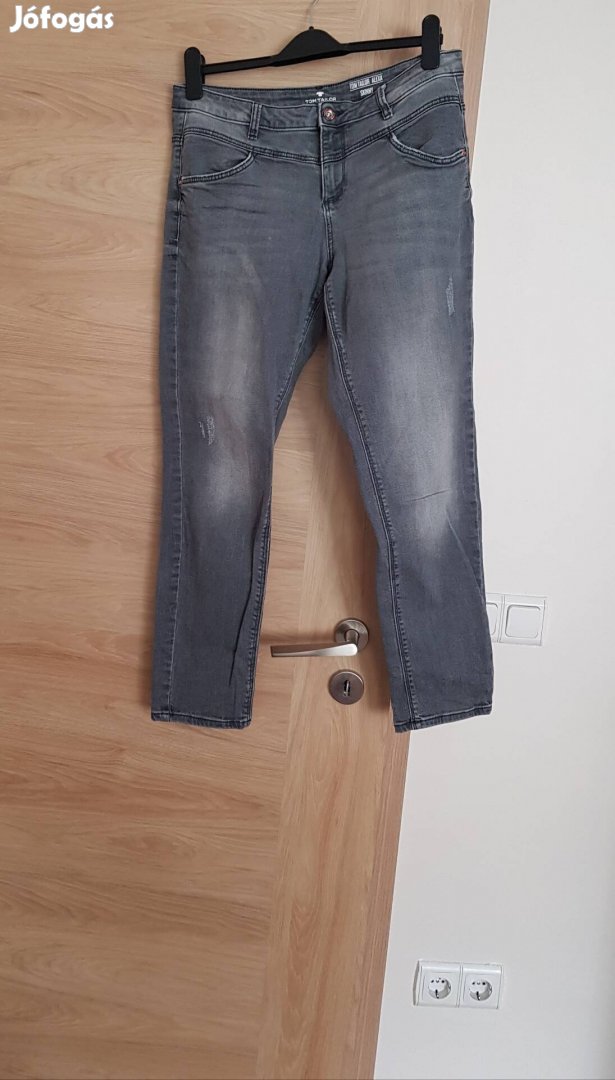 Női Tom Tailor szürke skinny farmer nadrág 40 42 L