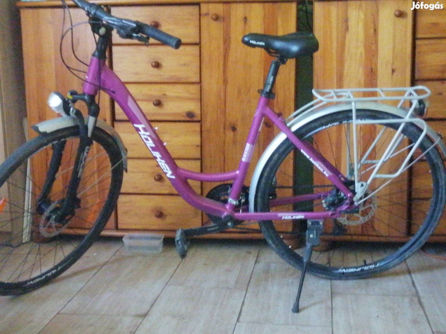Női  koliken lila 28*  kerékpár szinte új 