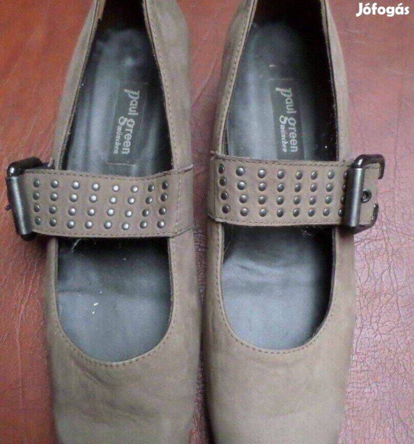 Női bőr cipő újszerű