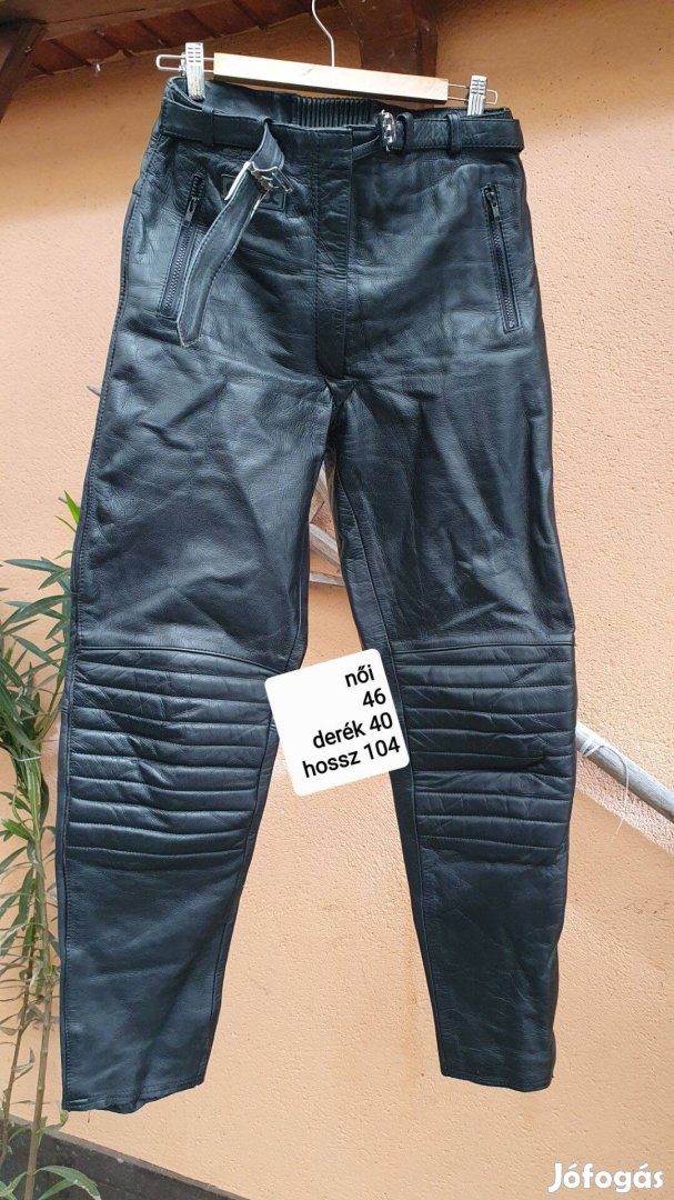 Női bőr nadrág