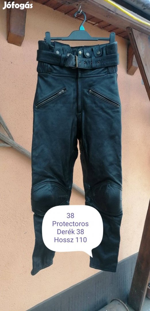 Női bőr nadrág chopperes