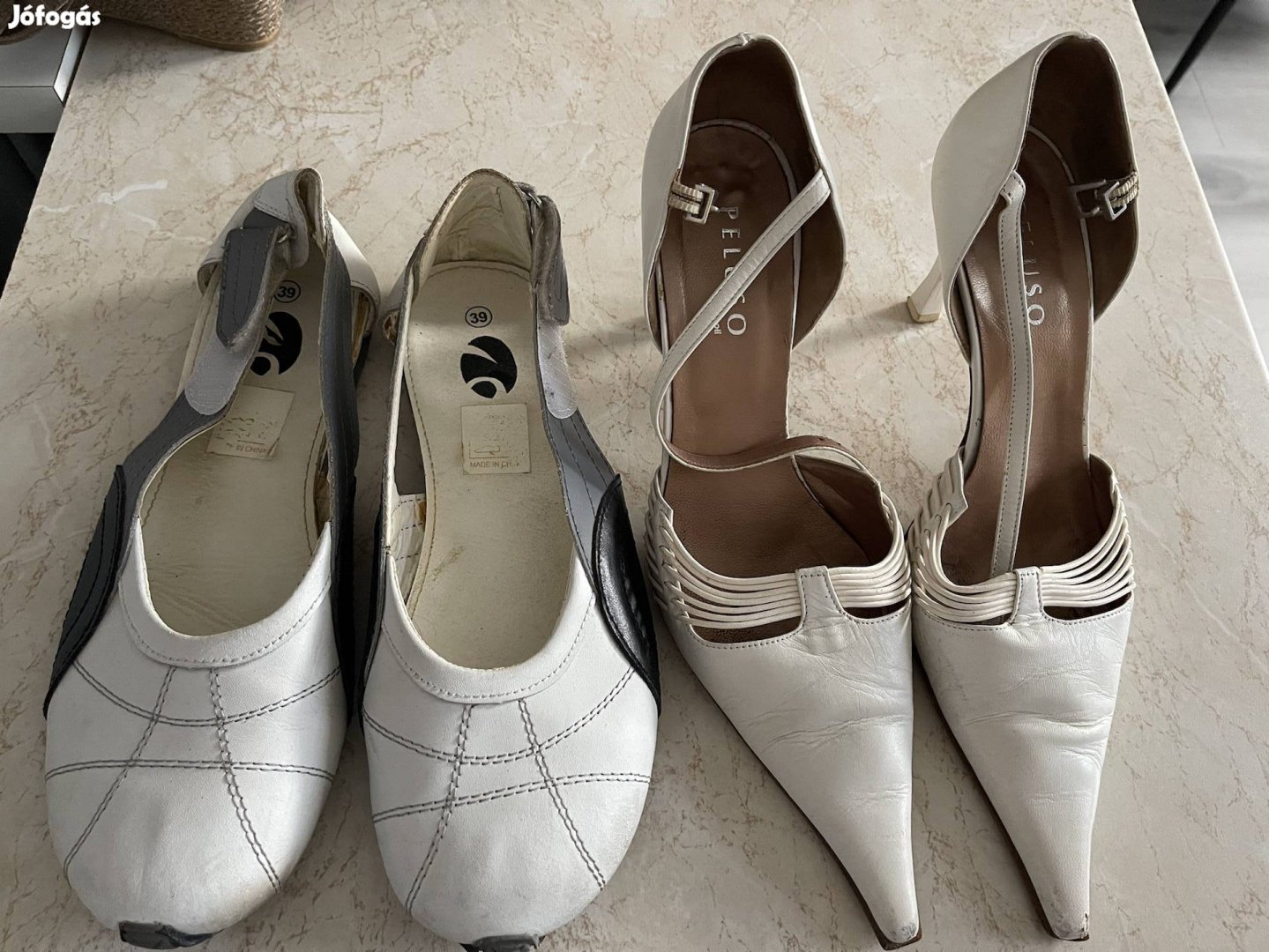Női bőrcipők 39