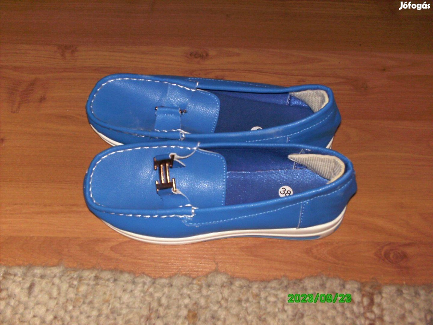 Női cipő 38 - as kék új