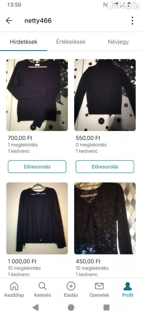 Női férfi kötött ruházat