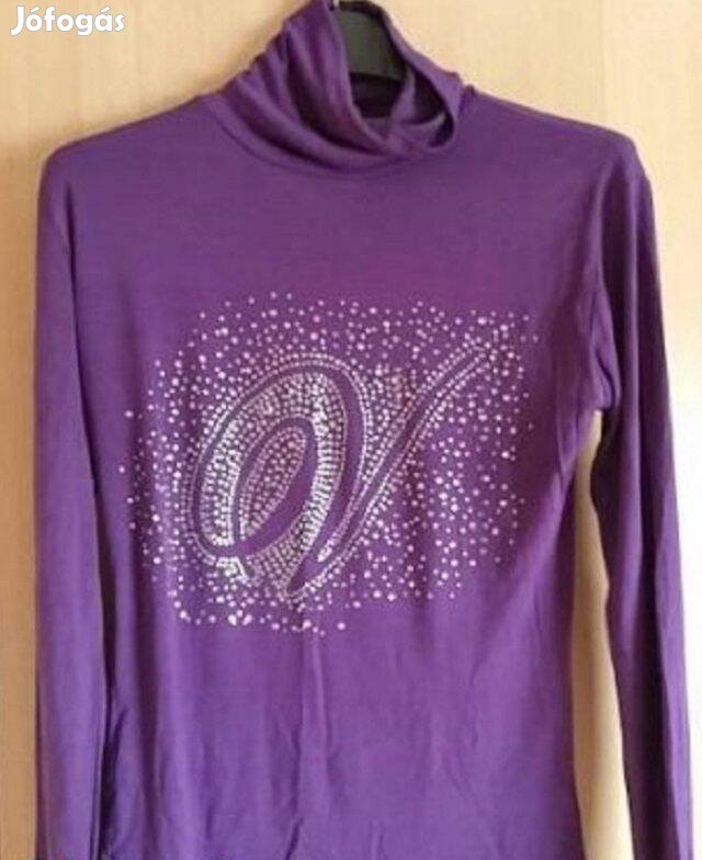 Női garbó lila strasszos , L-Xl, Szemüveg 2 keskeny