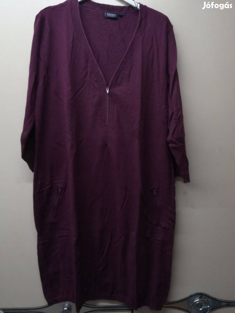 Női gyapjú,48-méretű ruha,puha olcsón!78