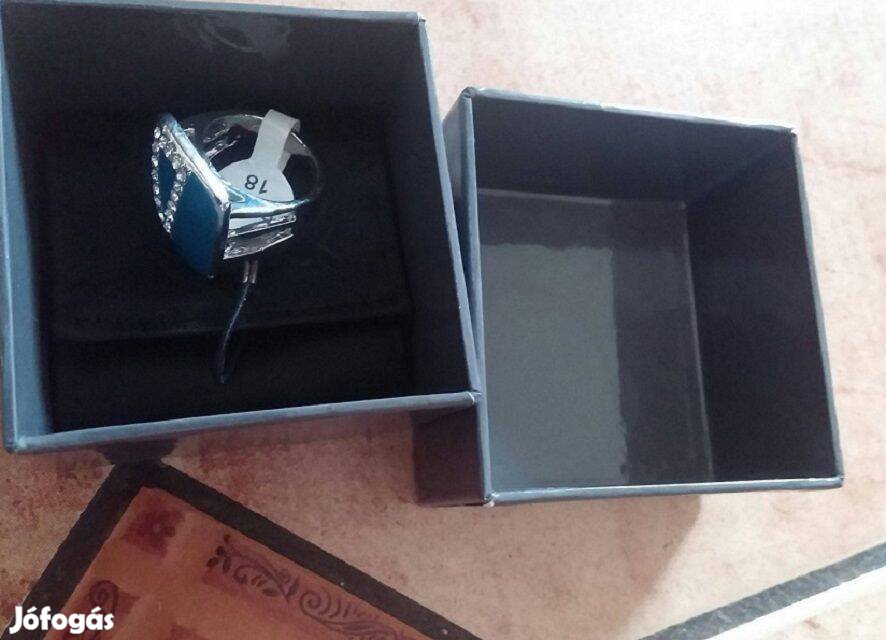 Női gyűrű új! ajándéknak is! C.K: kék