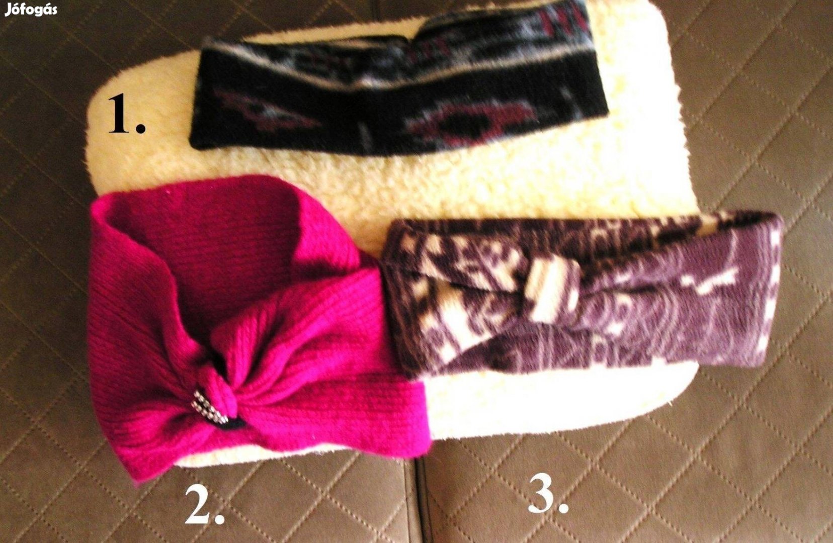 Női hajpánt 3 db. együtt