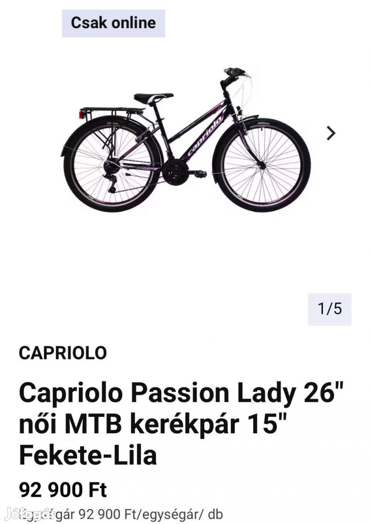 Női kerékpár