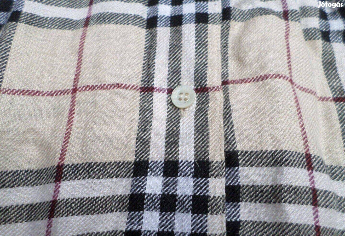 Női lenvászon ing Burberry Angol luxus XL